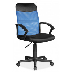 Комп'ютерне крісло Q-702 Signal Синій/Сірий