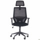 Кресло Lead Black HR сиденье Нест-01 черная/спинка Сетка SL-00 черная