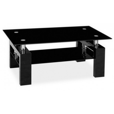 Журнальний стіл Lisa II Чорний лак 110x60x55