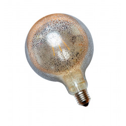 Лампа LED із сапфіровою ниткою E27 G125 4W 2700K Flash Sliver