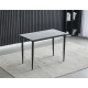 Обеденный керамический стол TM-110 Vetro ребекка грей