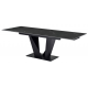 Керамічний стіл Алонцо TML-955 неро дорадо чорний Vetro