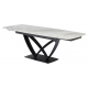Керамічний стіл Массімо TML-950 ребекка грей  чорний