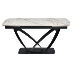 Керамічний стіл Массімо TML-950 каса голд чорний Vetro