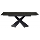 Керамічний стіл Урбано TML-896 імперіал графіт чорний Vetro