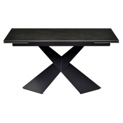 Керамічний стіл Урбано TML-896 імперіал графіт чорний Vetro