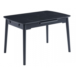 Керамічний стіл  TM-76 чорний онікс Vetro