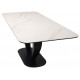 Керамический стол TML-815 белый мрамор Vetro