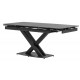 Керамічний стіл TML-817 чорний онікс Vetro