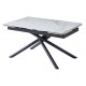 Керамічний стіл TML-819-1 вайт клауд Vetro