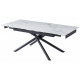 Керамічний стіл TML-819-1 вайт клауд Vetro