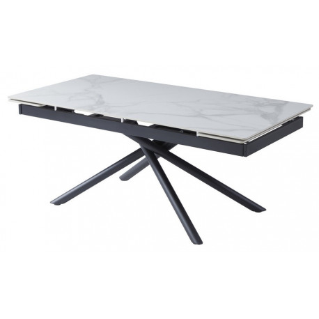 Керамічний стіл TML-819 вайт клауд Vetro
