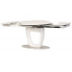 Керамический стол TML-825 белый мрамор Vetro