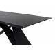 Керамічний стіл Бруно TML-880 неро маркіна Vetro