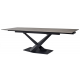 Керамічний стіл TML-897 гріджіо латте Vetro