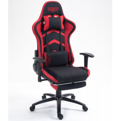 Кресло VR Racer Textile Craft черный/красный АМФ