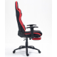 Кресло VR Racer Textile Craft черный/красный АМФ