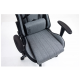 Кресло VR Racer Textile Craft серый/черный АМФ