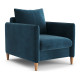 Кресло дизайнерское Sydney синее Sabotage