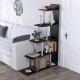 Стелаж-перегородка L-160 сріблястий Loft Design