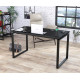 Письмовий стіл Loft design Q-135-36 Black