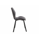 Стілець N-54 темно-сірий велюр Vetro