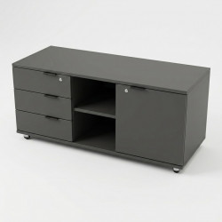 Тумба мобільна WS-3s-1d-r Loft Design 
