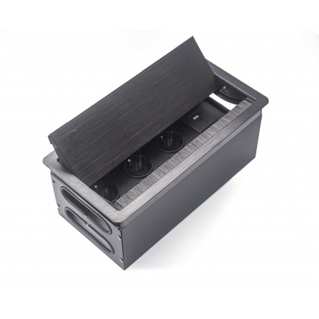 Настільний розетковий блок із USB-A/Type-C 150х300 
