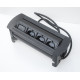 Розетка поворотна із USB-A/Type-C 150х300
