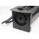 Настольна розетка поворотная с USB-A/Type-C 150х300