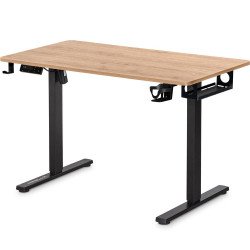 Стол с электрорегулировкой высоты PowerDesk Lite Mahogany