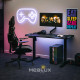Стол с электрорегулировкой высоты PowerDesk Carbon RGB