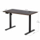 Стол с электрорегулировкой высоты PowerDesk Energy Antique Mealux 